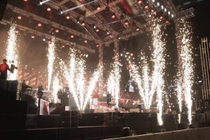 اجرای آبشار سرد برقی ثابت